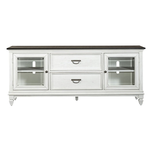 Allyson Park - Entertainment TV Stand - White