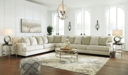 Rawcliffe - Sectional Stationary Sectionals by Signature Design by Ashley® - Walls Furniture & Mattress
