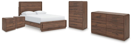 Fortlorn - Panel Bedroom Set 5 Piece Bedroom Sets by Signature Design by Ashley® - Walls Furniture & Mattress