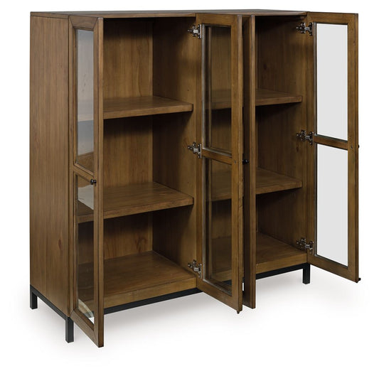 Wrenridge - Gray Brown - Accent Cabinet Accent Cabinets by Signature Design by Ashley® - Walls Furniture & Mattress