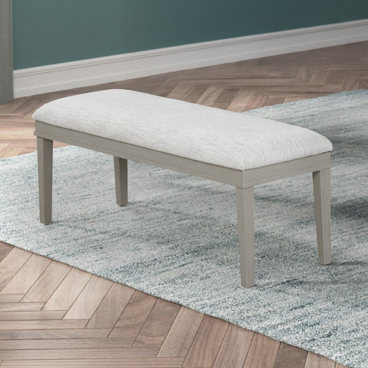 Essence - Dining Bench With Natural Cushion Upholstered Benches by New Classic - Walls Furniture & Mattress