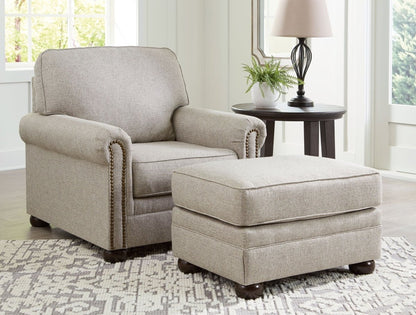 Gaelon - Living Room Set Stationary Chair & Ottoman by Signature Design by Ashley® - Walls Furniture & Mattress
