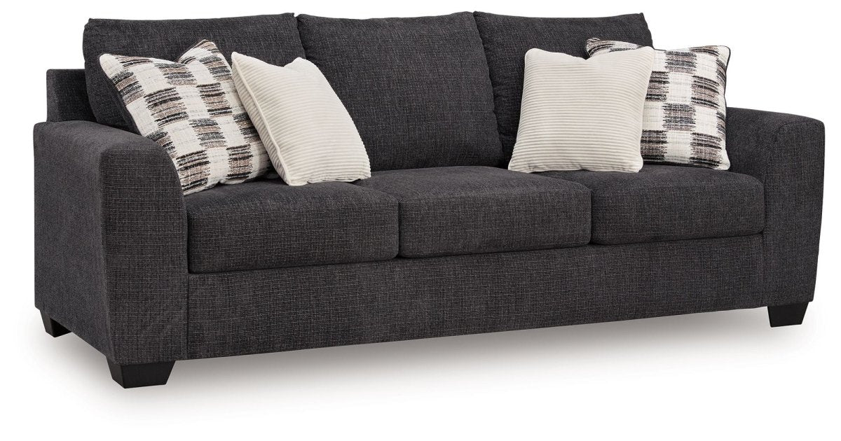 Loreo - Living Room Set Stationary Chair & Ottoman by Benchcraft® - Walls Furniture & Mattress