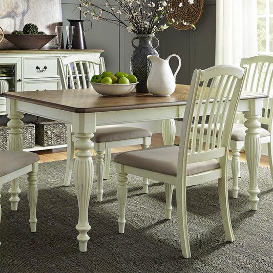 Cumberland Creek - Rectangular Leg Table - White Dining Tables by Liberty Furniture - Walls Furniture & Mattress