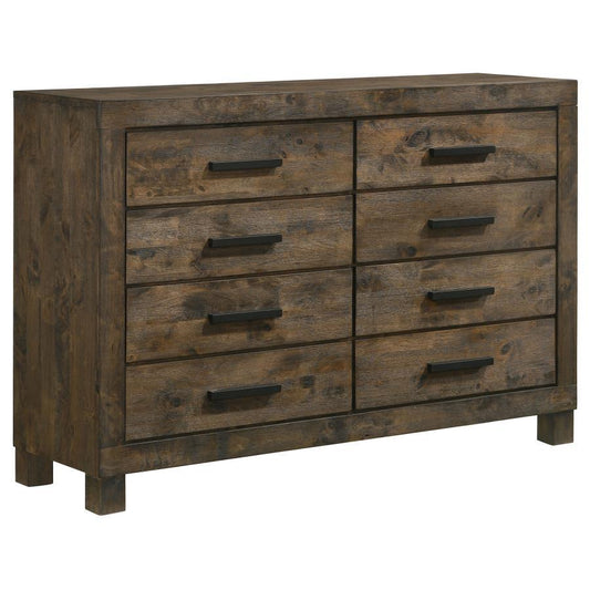 Woodmont - 8 - Drawer Dresser Dressers by CoasterEveryday - Walls Furniture & Mattress