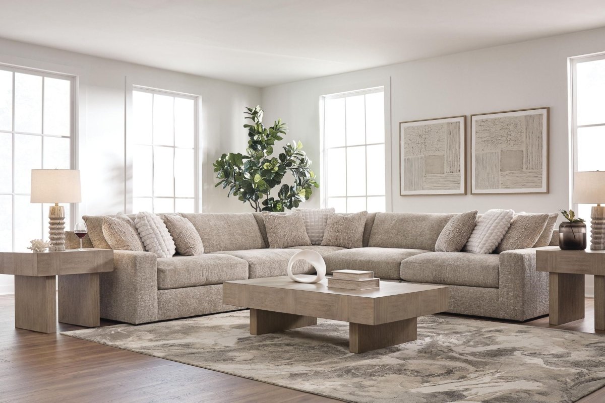 Nexora-Court - Sectional Stationary Sectionals by Signature Design by Ashley® - Walls Furniture & Mattress