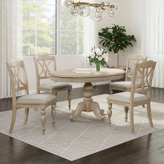 Summer House - Pedestal Table Set 5 Piece Dining Room Sets by Liberty Furniture - Walls Furniture & Mattress