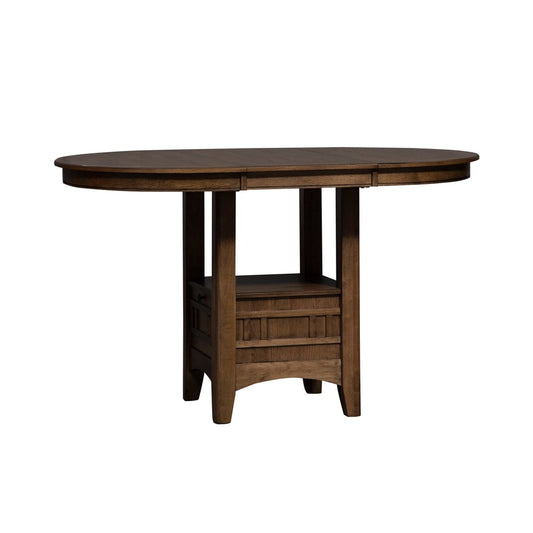 Santa Rosa - 5 Piece Pub Set - Light Brown 5 Piece Dining Room Sets by Liberty Furniture - Walls Furniture & Mattress