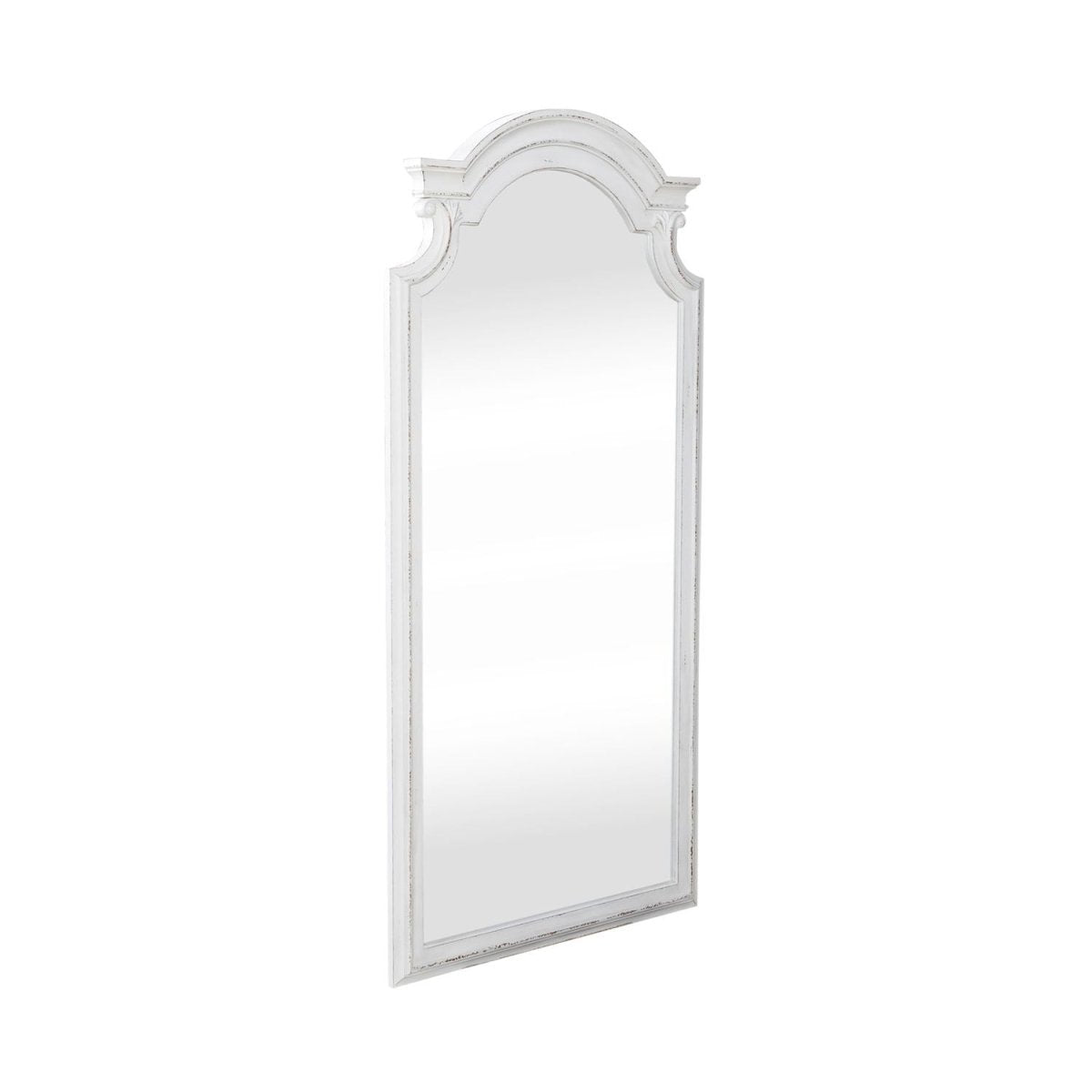 Magnolia Manor - Floor Mirror - White Floor Mirrors by Liberty Furniture - Walls Furniture & Mattress