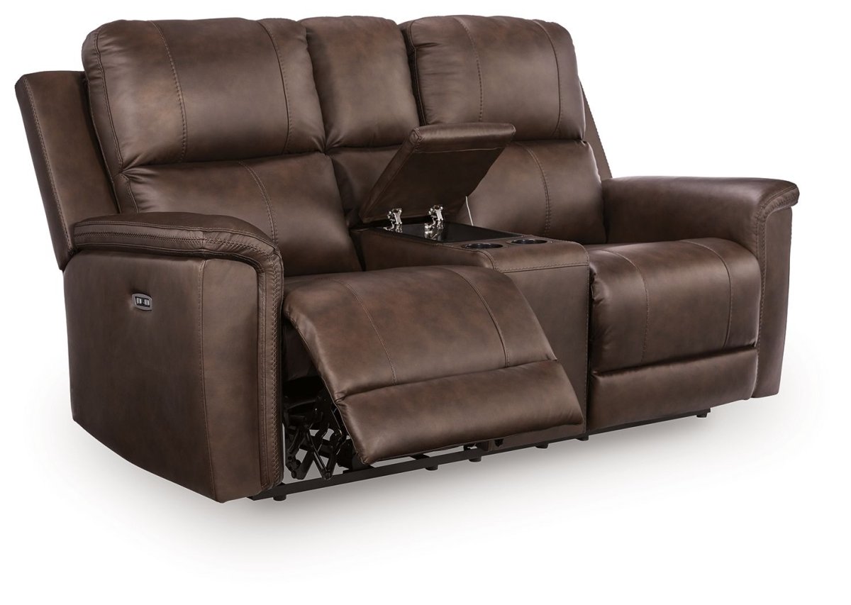 Bleckley - Power Reclining Loveseat With Console / Adjustable Headrest Reclining Loveseats by Signature Design by Ashley® - Walls Furniture & Mattress