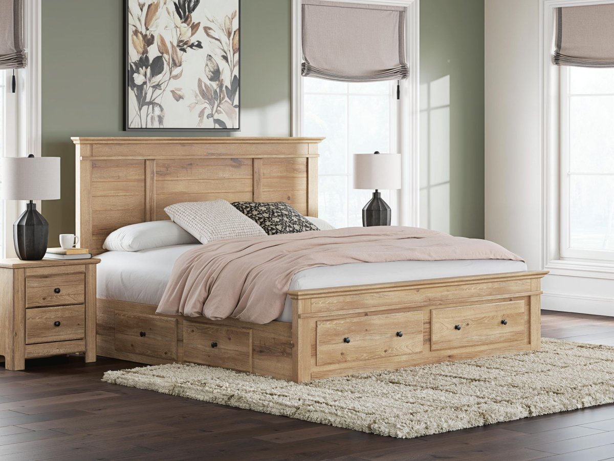 Makidern - Panel Storage Bed Storage Beds by Signature Design by Ashley® - Walls Furniture & Mattress