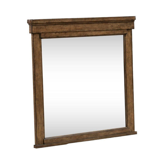 Carolina Park - Mirror - Brown Bedroom Mirrors by Liberty Furniture - Walls Furniture & Mattress