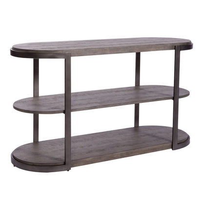 Modern View - Sofa Table - Dark Gray Sofa Tables by Liberty Furniture - Walls Furniture & Mattress