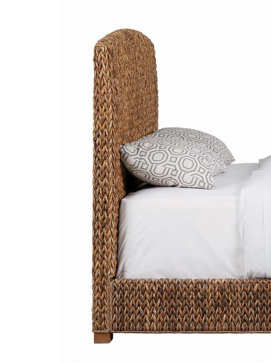 Laughton - Woven Banana Leaf Headboard Upholstered Headboards by CoasterEssence - Walls Furniture & Mattress
