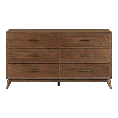 Century Modern - 6 Drawer Dresser - Light Brown Dressers by Liberty Furniture - Walls Furniture & Mattress