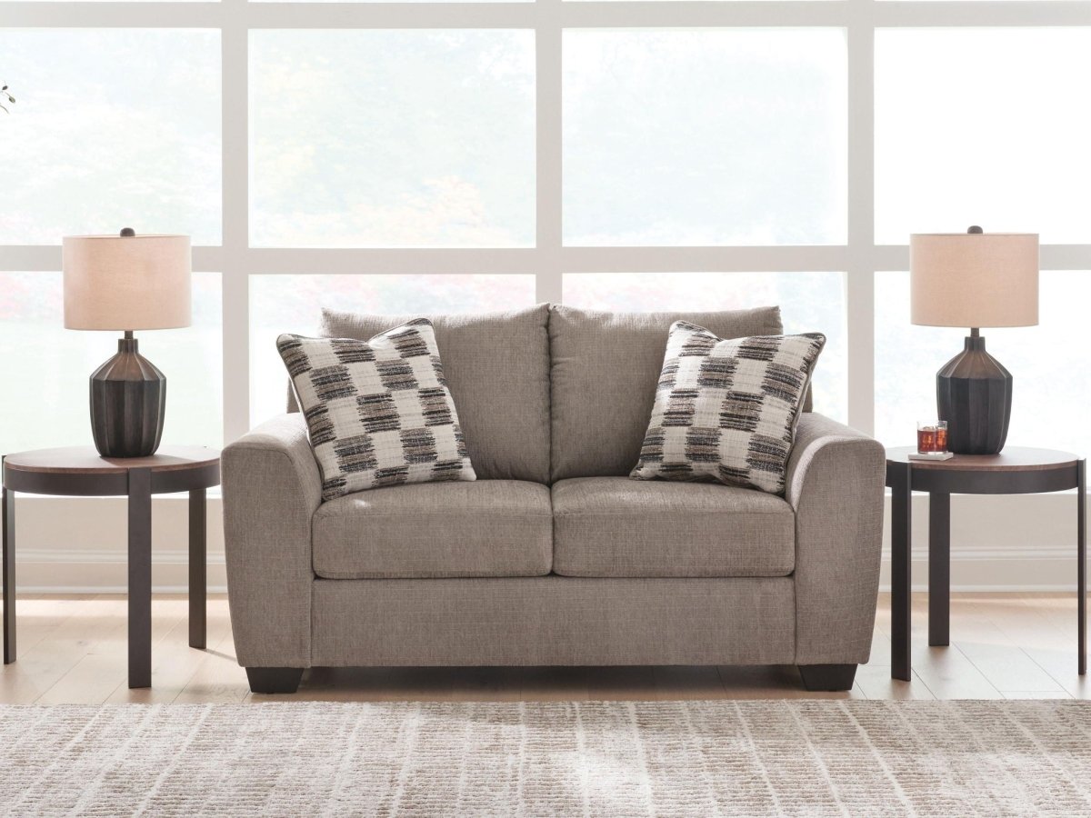 Loreo - Loveseat Stationary Loveseats by Benchcraft® - Walls Furniture & Mattress