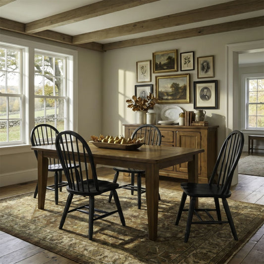 Treasures - Set 5 Piece Dining Room Sets by Liberty Furniture - Walls Furniture & Mattress