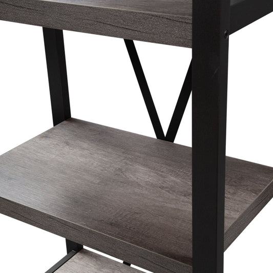 Tanners Creek - Tall Pier Unit - Dark Gray Piers by Liberty Furniture - Walls Furniture & Mattress