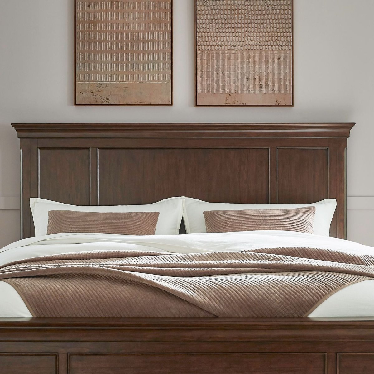 Rustic Traditions - Panel Headboard Panel Headboards by Liberty Furniture - Walls Furniture & Mattress