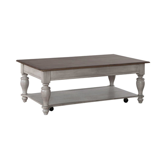 Ocean Isle - 3 Piece Table Set - White Table Sets by Liberty Furniture - Walls Furniture & Mattress