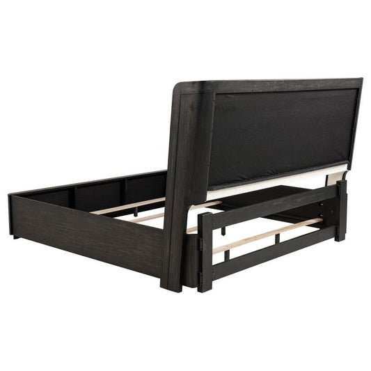 Leandro - Wingback Bed Upholstered Beds by Coaster Fine Furniture - Walls Furniture & Mattress
