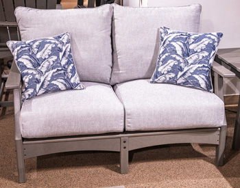 Cove Beach - Gray - Loveseat With Cushion Loveseats by Signature Design by Ashley® - Walls Furniture & Mattress