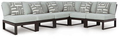 Beachloft - Outdoor Sectional Stationary Sectionals by Signature Design by Ashley® - Walls Furniture & Mattress