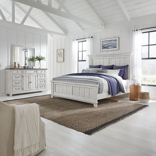 River Place - Panel Bedroom Set 3 Piece Bedroom Sets by Liberty Furniture - Walls Furniture & Mattress