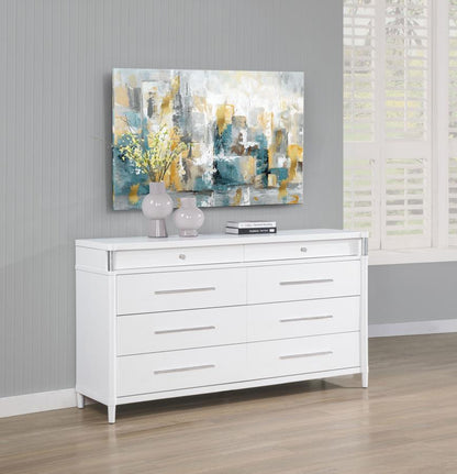 Gracemont - 8 - Drawer Bedroom Dresser Cabinet Dressers by Coaster Fine Furniture - Walls Furniture & Mattress