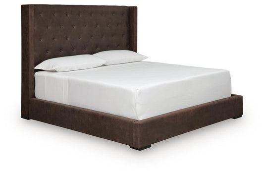 Lavernty - Upholstered Storage Bed Storage Beds by Signature Design by Ashley® - Walls Furniture & Mattress