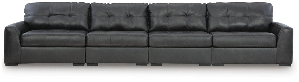 Brindley Pier - Sectional Stationary Sectionals by Signature Design by Ashley® - Walls Furniture & Mattress