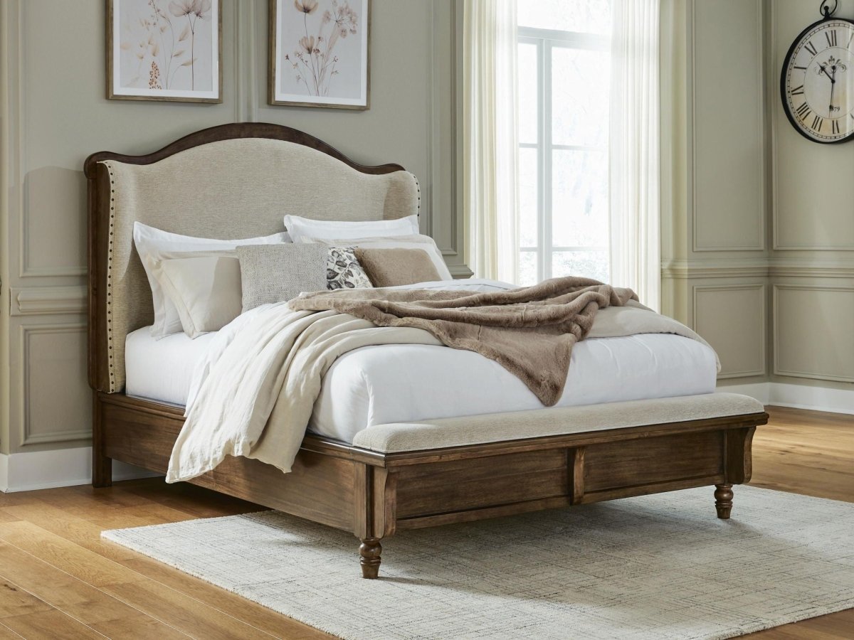 Sturlayne - Upholstered Panel Bed Upholstered Beds by Benchcraft® - Walls Furniture & Mattress