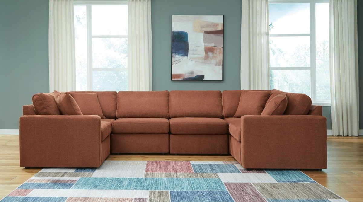 Modmax - Sectional - Spice Stationary Sectionals by Signature Design by Ashley® - Walls Furniture & Mattress
