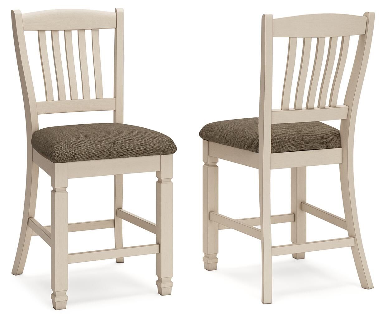 Bolanburg - Upholstered Barstool (Set of 2) - Beige Stool Sets by Signature Design by Ashley® - Walls Furniture & Mattress