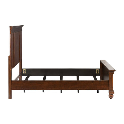 Rustic Traditions - Panel Bed Panel Beds by Liberty Furniture - Walls Furniture & Mattress