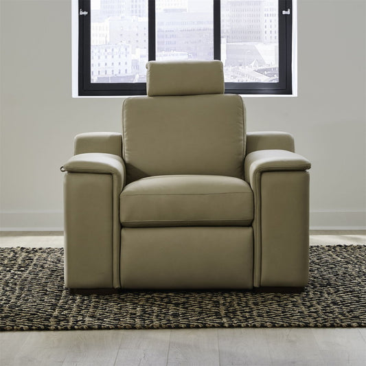 Armon - Chair With Power Footrest & ZG - Oslo Fawn Reclining Chairs by Liberty Furniture - Walls Furniture & Mattress