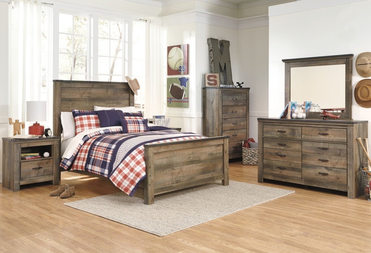 Trinell - Panel Bed Storage Beds by Signature Design by Ashley® - Walls Furniture & Mattress