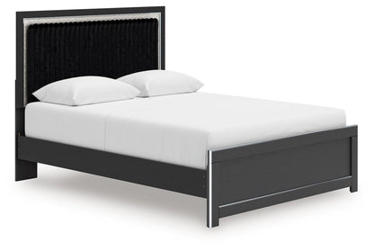 Zuraleus - Upholstered Panel Platform Bed With Roll Slats Panel Beds by Signature Design by Ashley® - Walls Furniture & Mattress