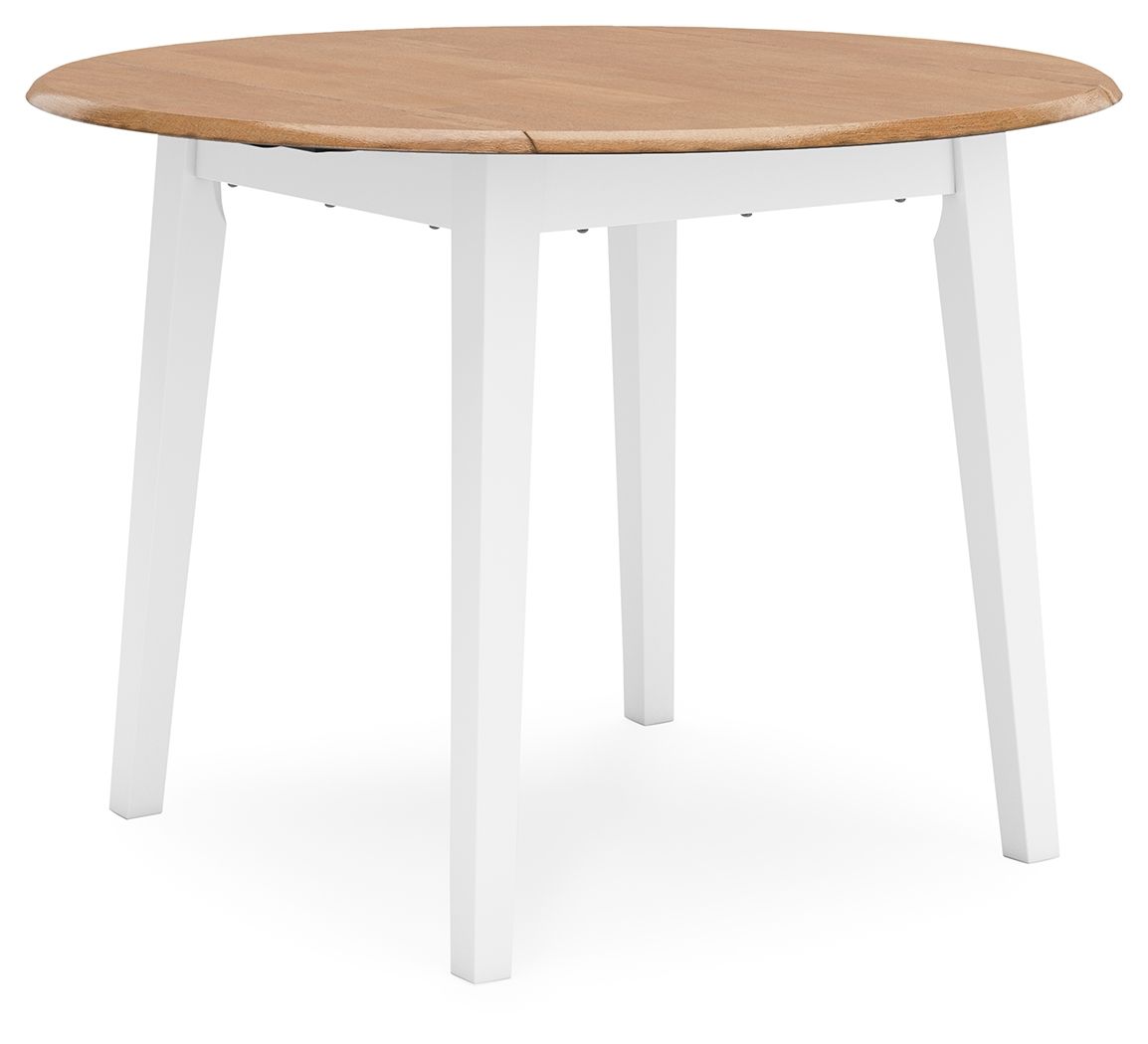 Gesthaven - Round Dining Room Drop Leaf Table Dining Tables by Signature Design by Ashley® - Walls Furniture & Mattress