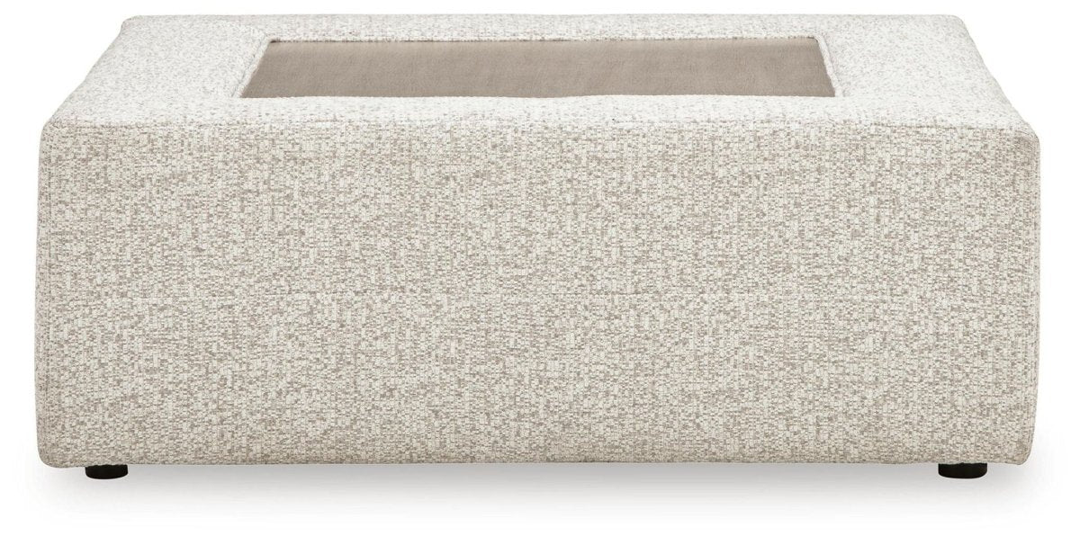 Ashbourne Estate - Oversized Accent Ottoman - Snowstone Accent Ottomans by Signature Design by Ashley® - Walls Furniture & Mattress