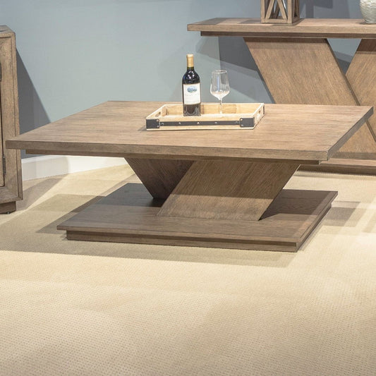 Aspen Sky - Table Cocktail Tables by Liberty Furniture - Walls Furniture & Mattress