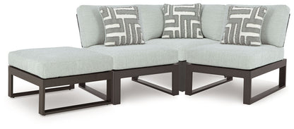 Beachloft - Outdoor Sectional Stationary Sectionals by Signature Design by Ashley® - Walls Furniture & Mattress