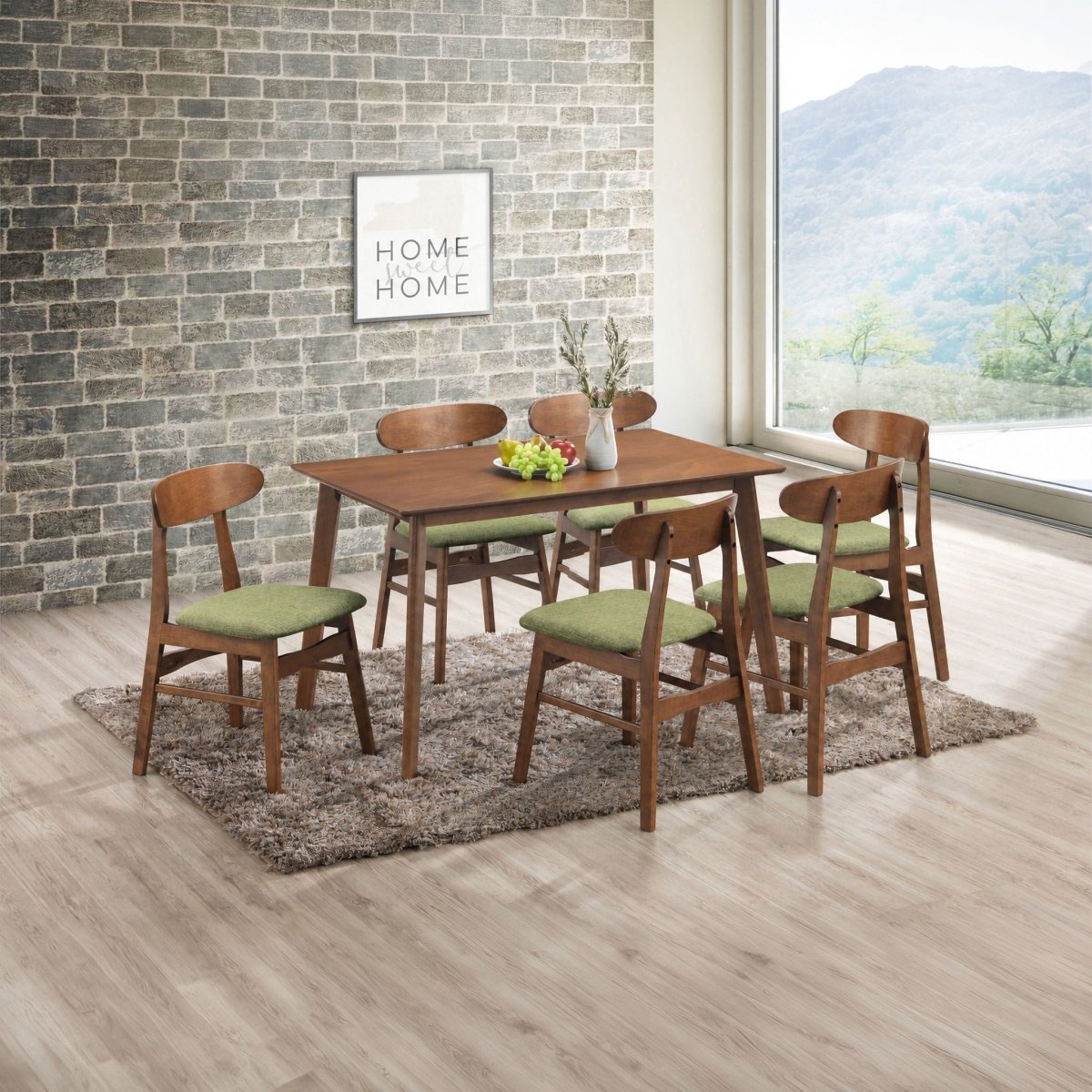 Morocco - Dining Room Set 7 Piece Dining Room Sets by New Classic - Walls Furniture & Mattress