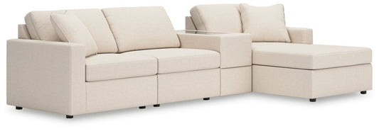 Modmax - Oyster - Sectional Stationary Sectionals by Signature Design by Ashley® - Walls Furniture & Mattress
