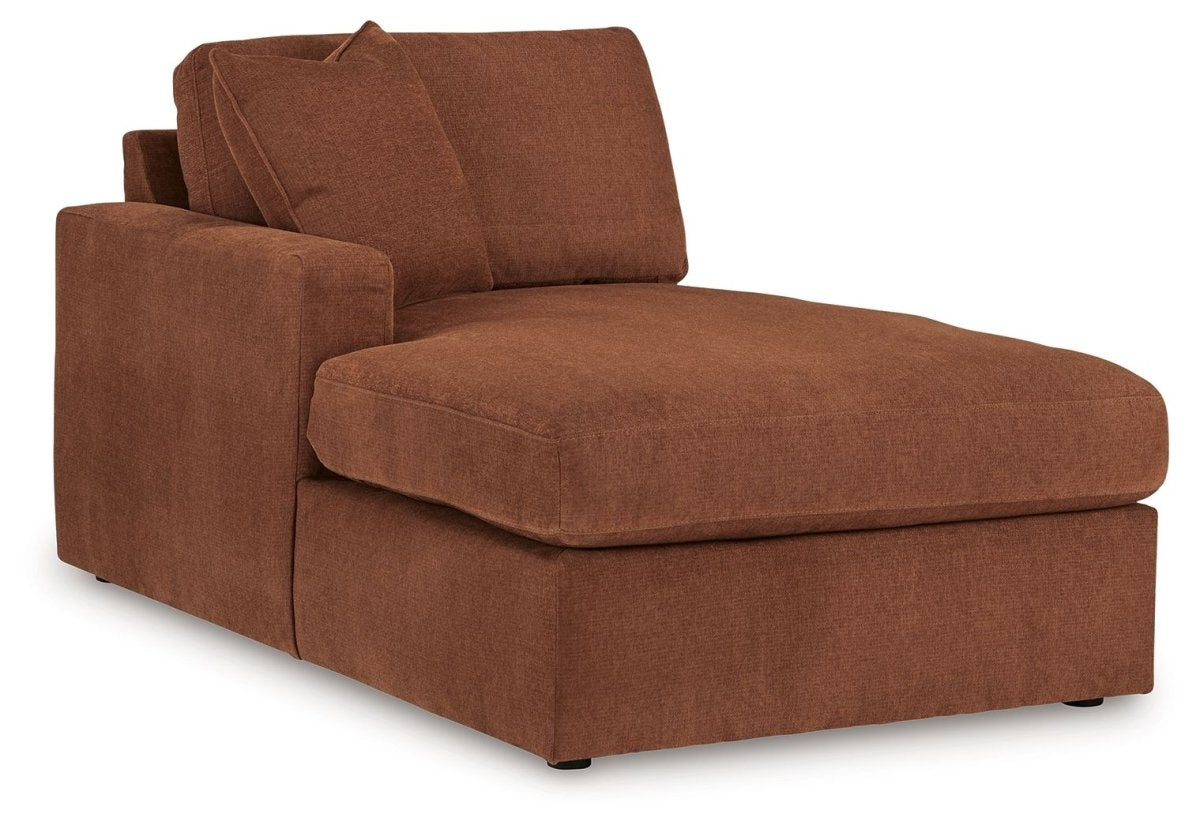 Modmax - L-Shaped Sectional - Spice Stationary Sectionals by Signature Design by Ashley® - Walls Furniture & Mattress