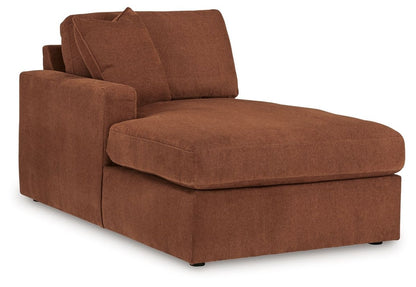 Modmax - L-Shaped Sectional - Spice Stationary Sectionals by Signature Design by Ashley® - Walls Furniture & Mattress
