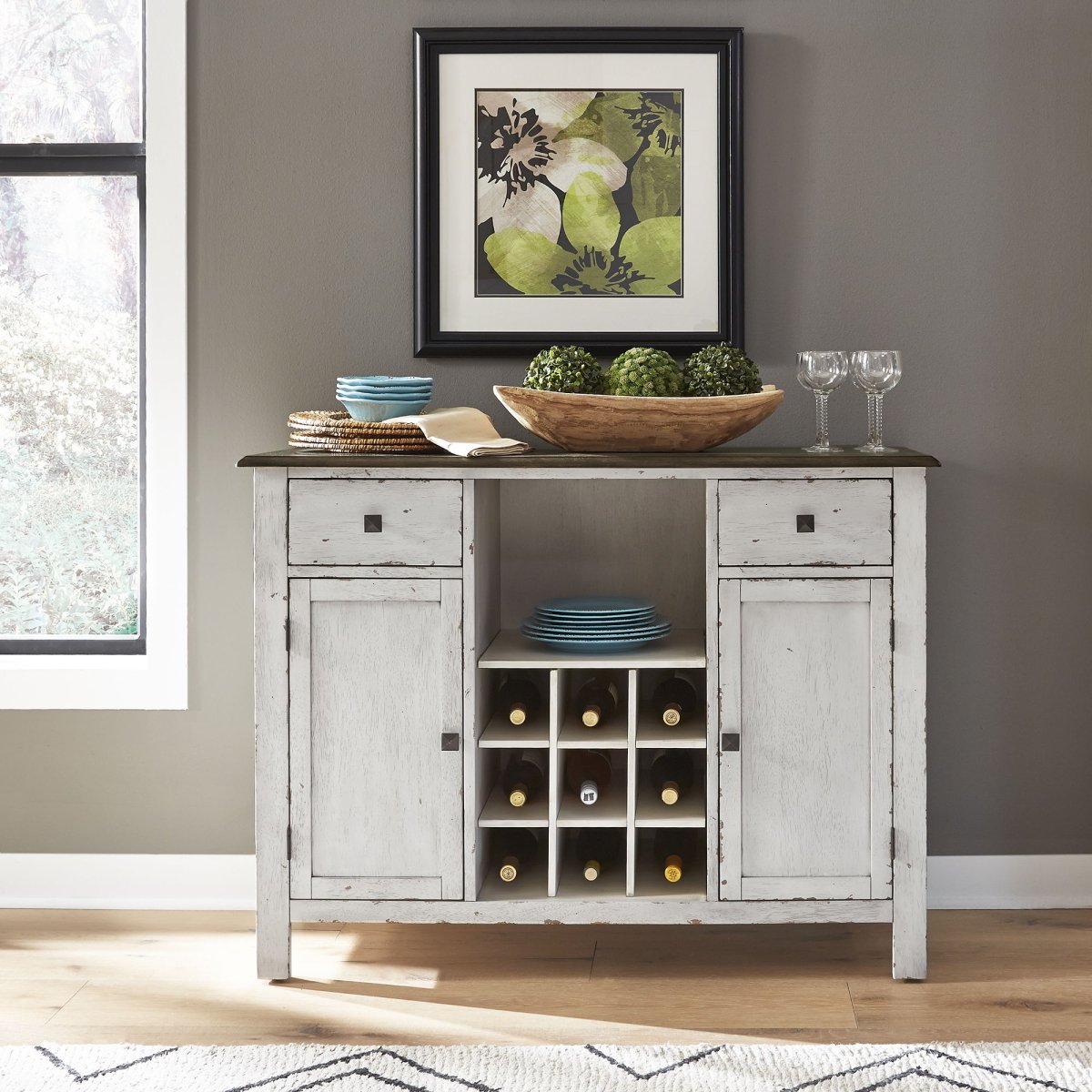 Carolina Crossing - Server Servers by Liberty Furniture - Walls Furniture & Mattress