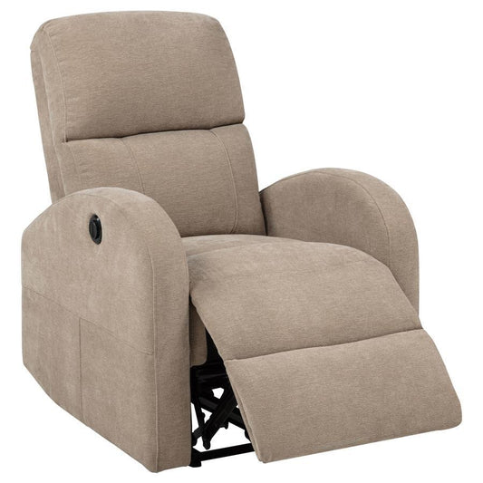 Grant - Upholstered Power Recliner Chair Reclining Chairs by Coaster Fine Furniture - Walls Furniture & Mattress