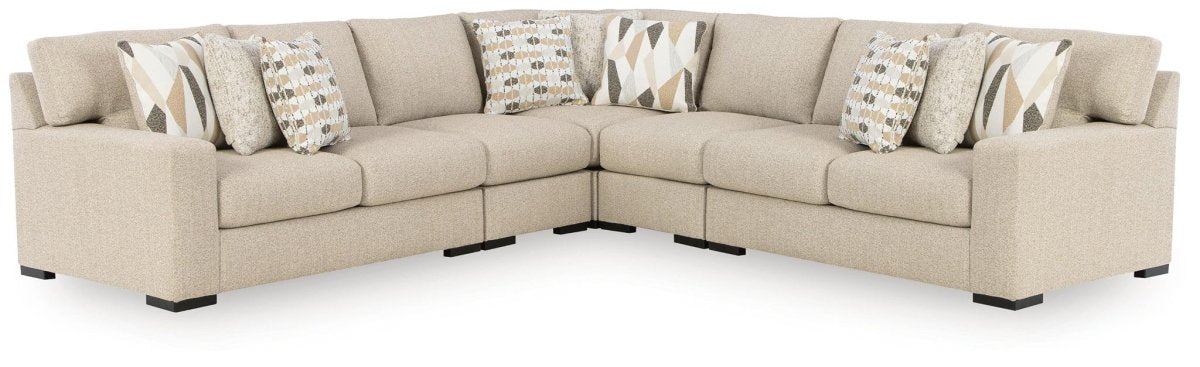 Laurelgrove - Sectional Stationary Sectionals by Benchcraft® - Walls Furniture & Mattress