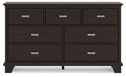 Covetown - Dresser - Dark Brown Dressers by Signature Design by Ashley® - Walls Furniture & Mattress